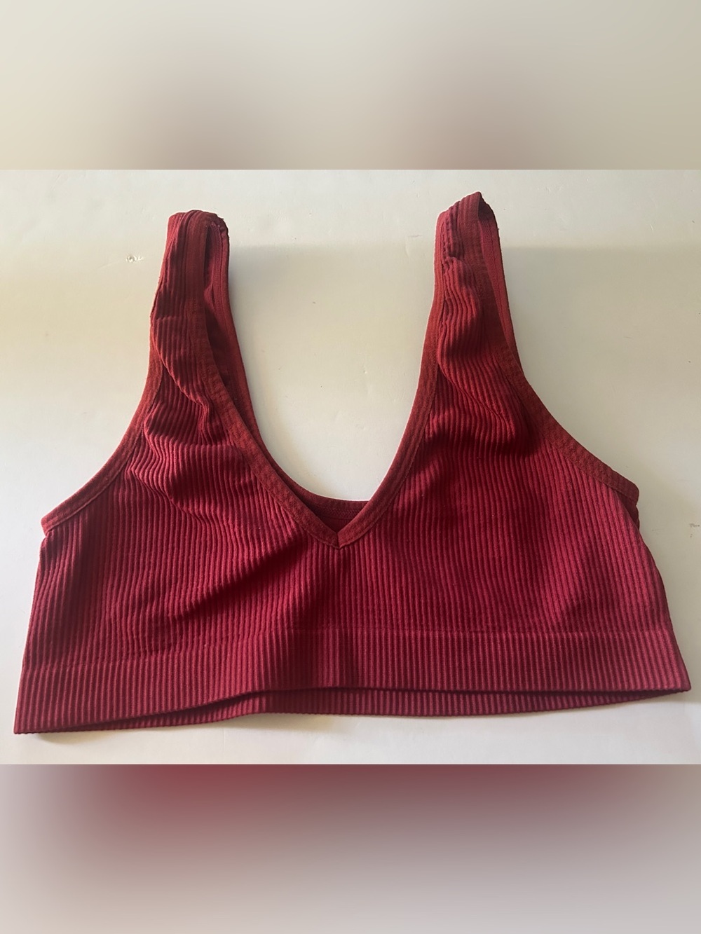 Colsie Ribbed Bralette Small